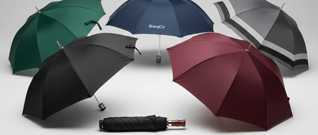 Variasi Model dan Warna Payung