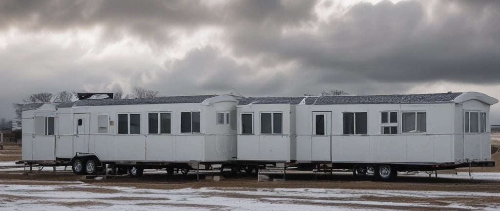 a wooden table with a few antique objects on it