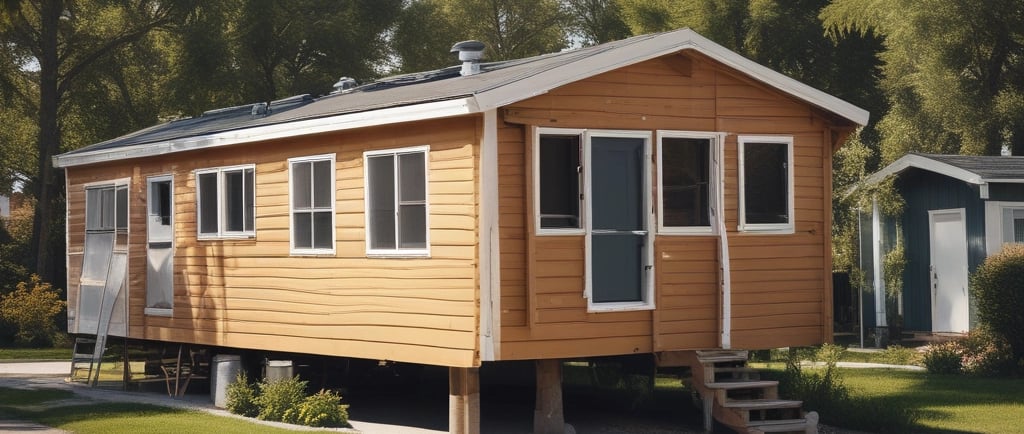 a shadow of a person standing in a parking lot