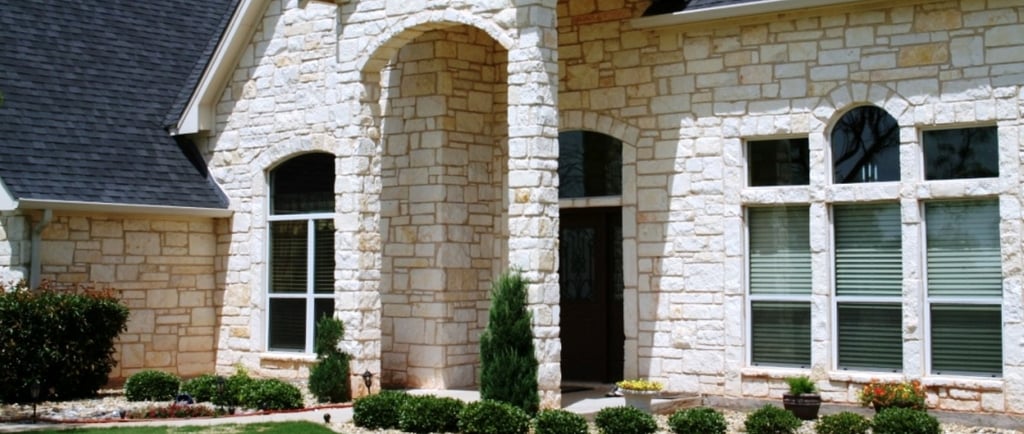Stone Siding House