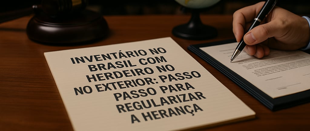 Inventário no Brasil com Herdeiro no Exterior Passo a Passo para Regularizar a Herança