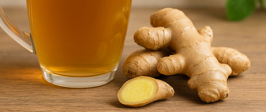 Jengibre alivia el dolor