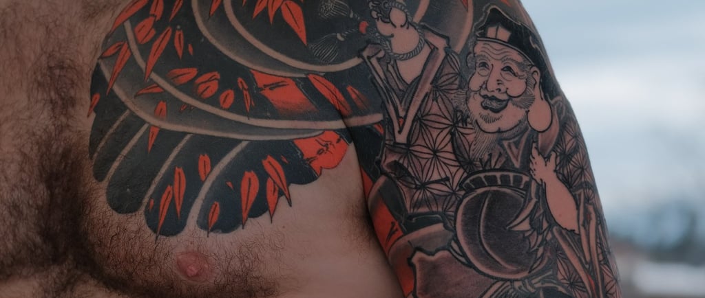 Japanese tattoogermany sleeve asian