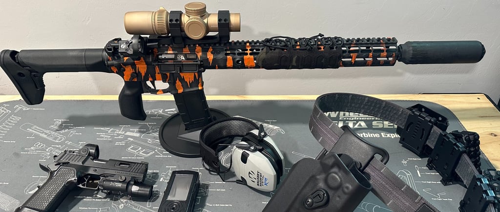 AR-15 and shooting accessories