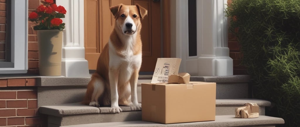 Dried food products are displayed on a metal rack.