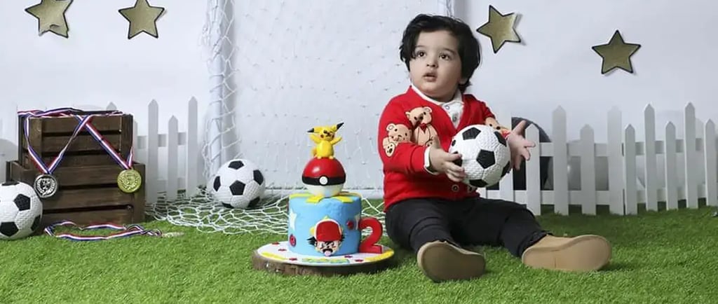 Cakesmash Photography boy football theme