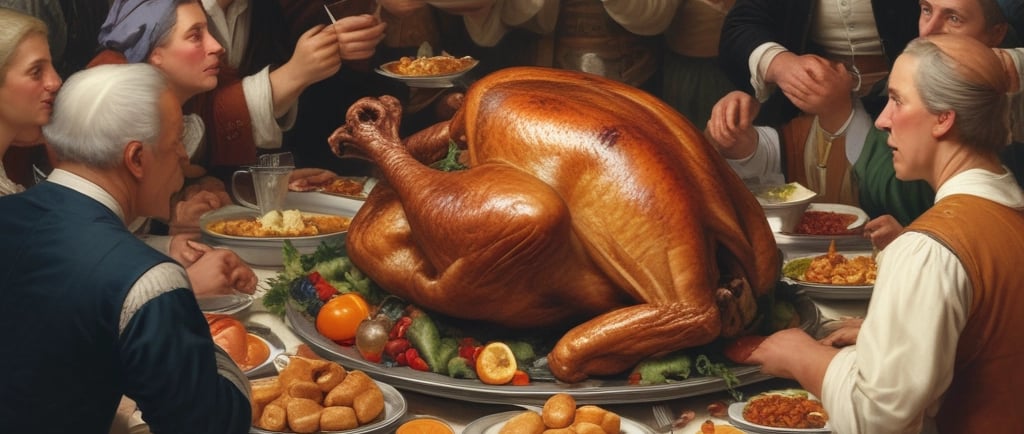 President and Mrs. Coolidge attended Thanksgiving Day service