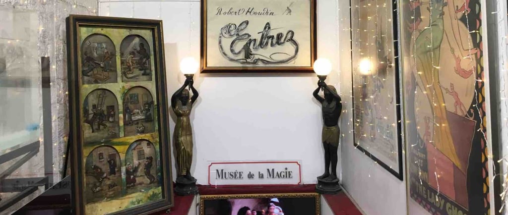 Entrée du musée de la magie