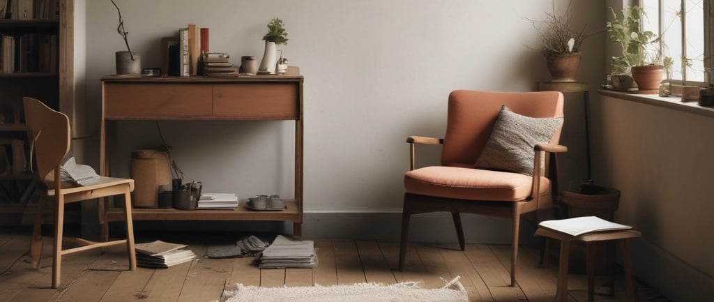 photo of white staircase