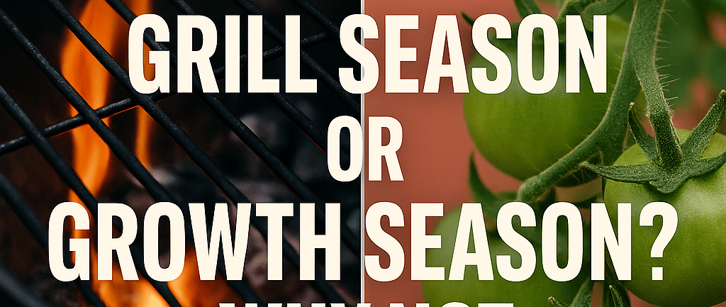 a grilling potted on a grill with a grill and a grill