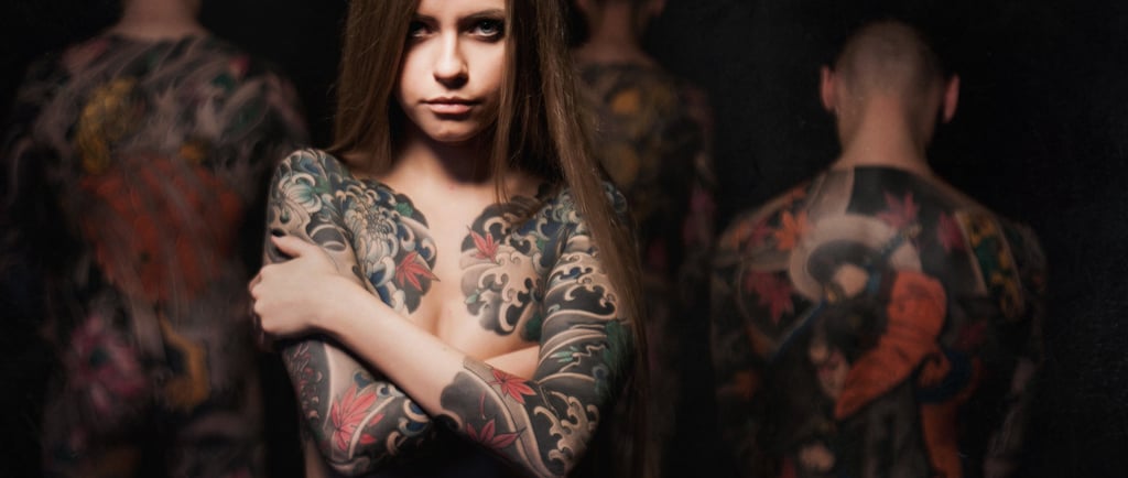frau  japanische tattoo deutschland irezumi