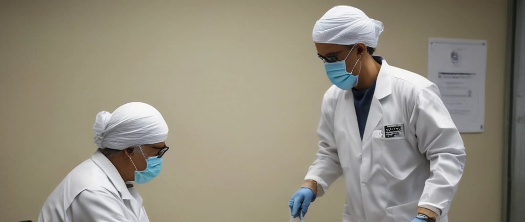 photo of white staircase