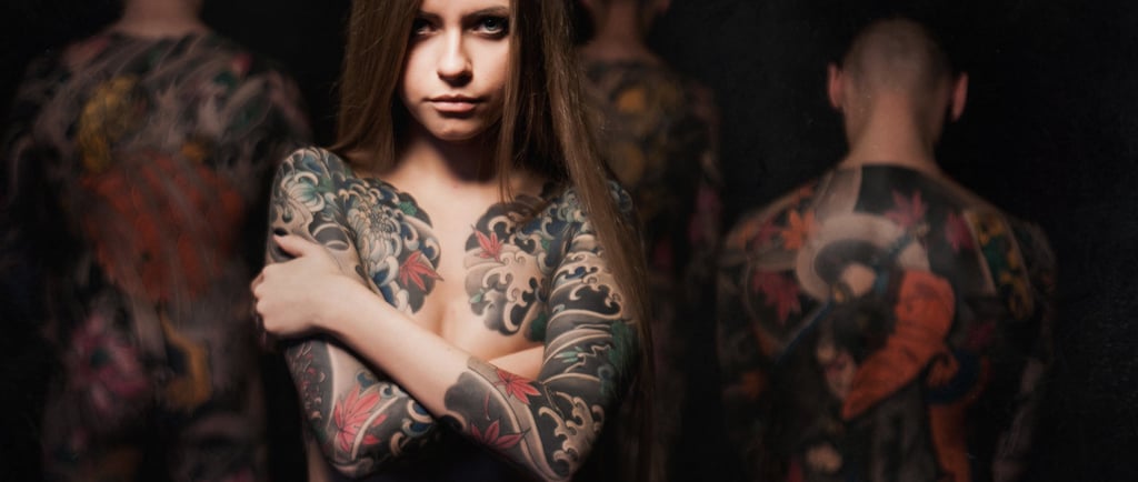 frau  japanische tattoo deutschland irezumi