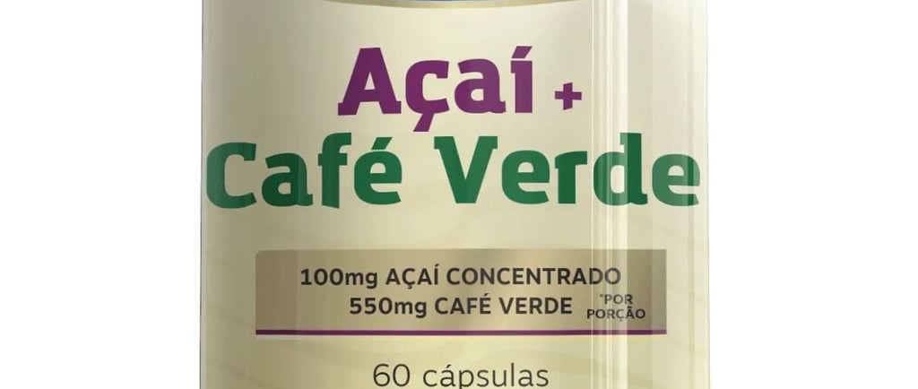 Açaí com Chá Verde em Cápsulas: Para Que Serve, Benefícios