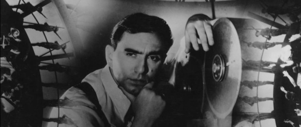 Busby Berkeley studio portrait – Hollywood visionary deep in thought