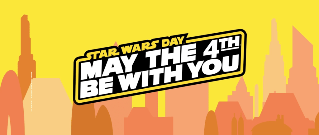 May the 4th be with you 