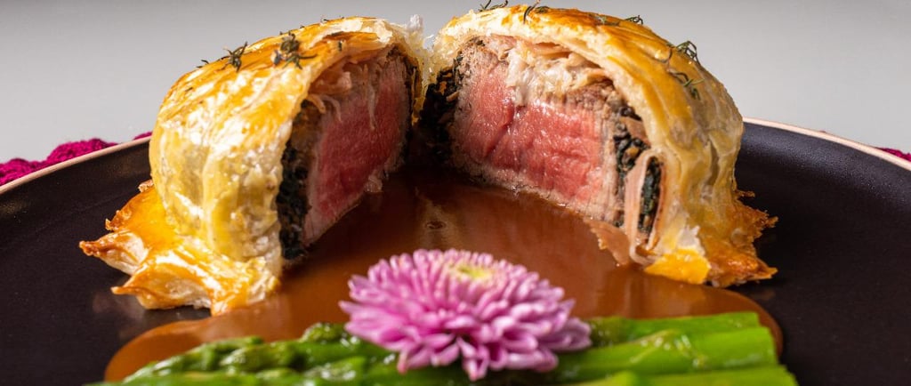 Bife Wellington da Casa Mocca. Foto: Divulgação