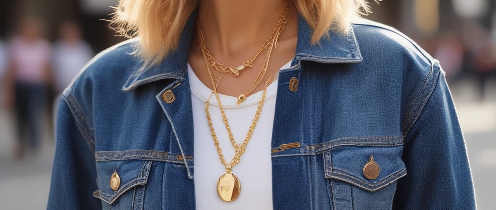 Woman in patterned outfit with sunglasses on head