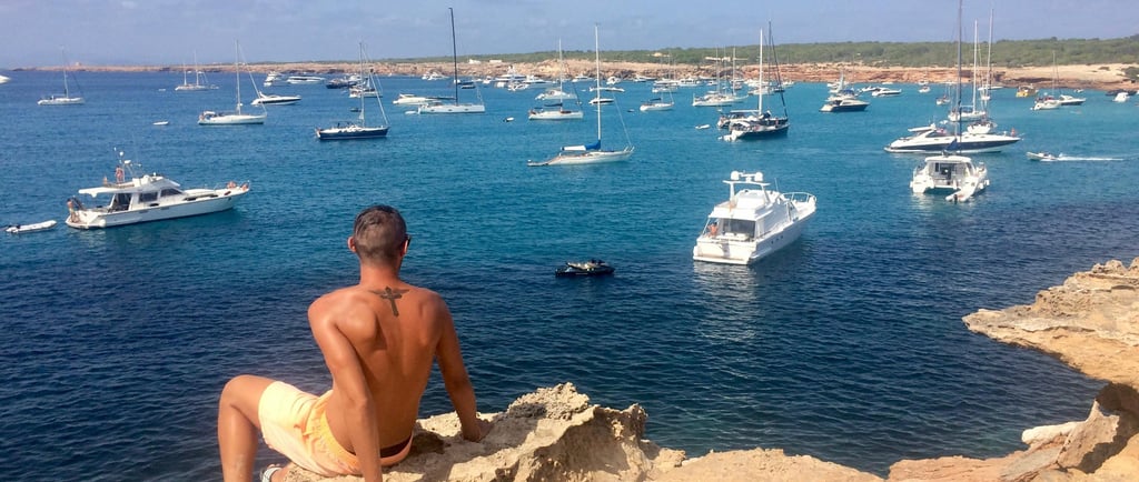 Photo of Francesco Margaretini on a Holiday in Formentera Spain