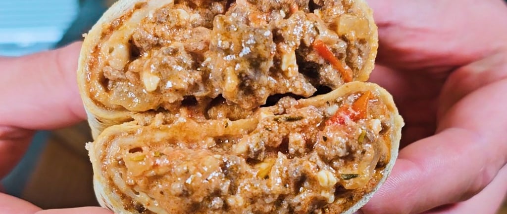 burrito boeuf tomate diete