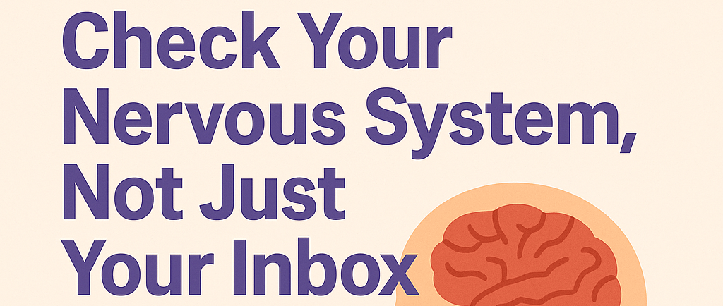 a poster with a brain map of a brain