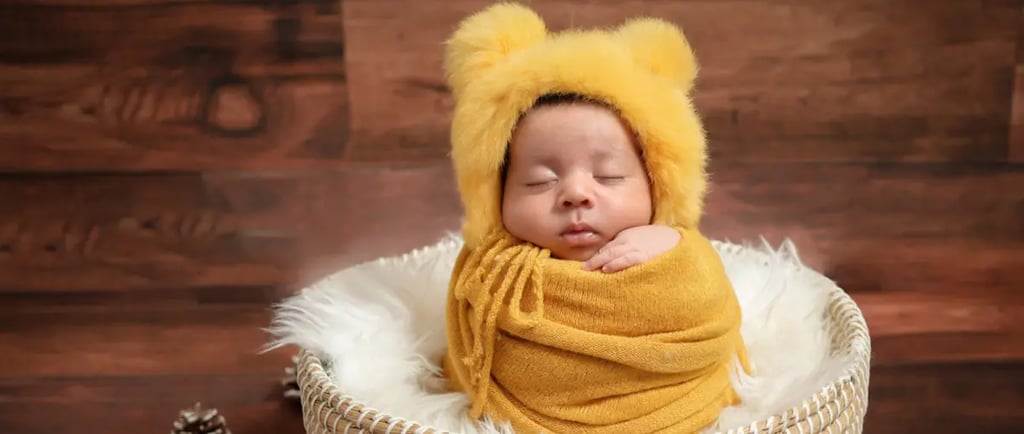 Newborn Photography acorn theme