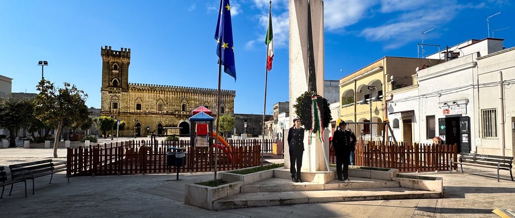 monumento ai caduti a monteparano 25 aprile 2025 