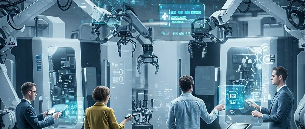 Representación de tecnologías avanzadas al servicio de las personas