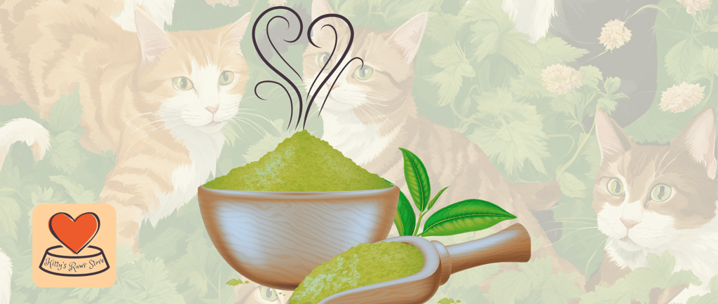 Image depicting a strong smelling bowl of catnip