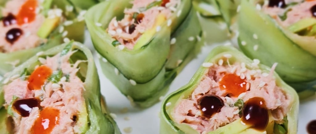 maki thon concombre