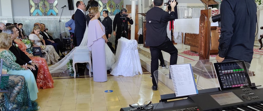 boda en la iglesia central de boquete