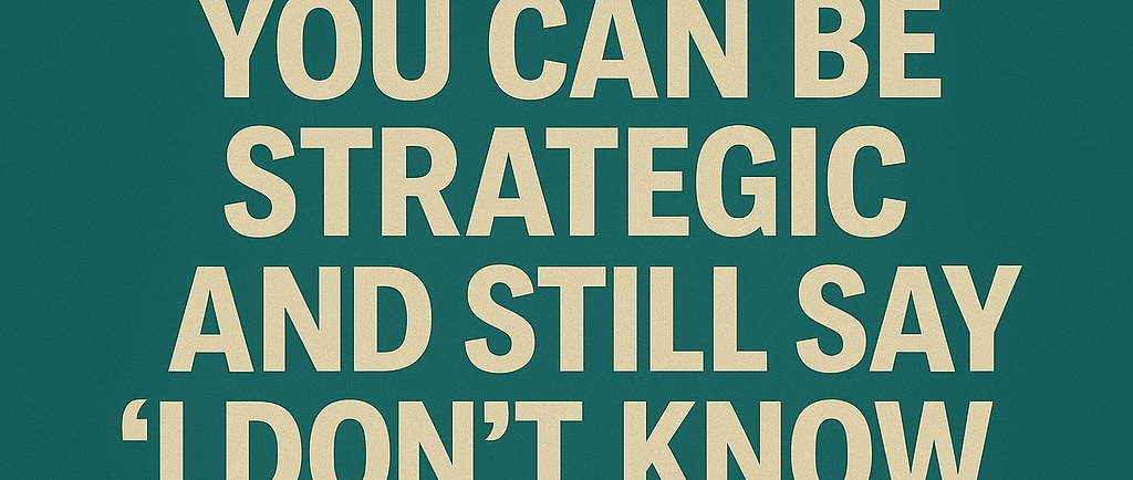a man with a questionnaired about his strategy