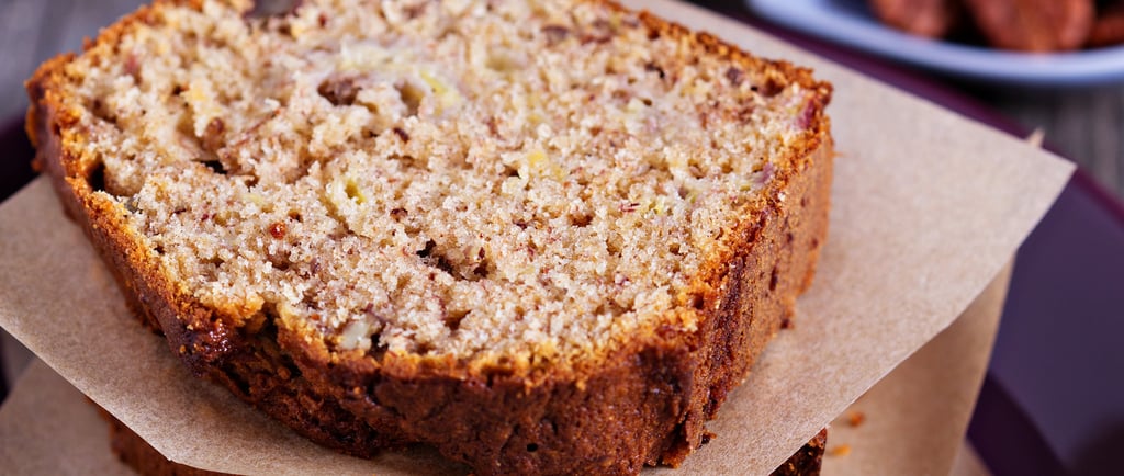 Receita Fitness de Bolo de Banana com Whey Protein