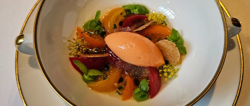 Photo of food at Michelin restaurant