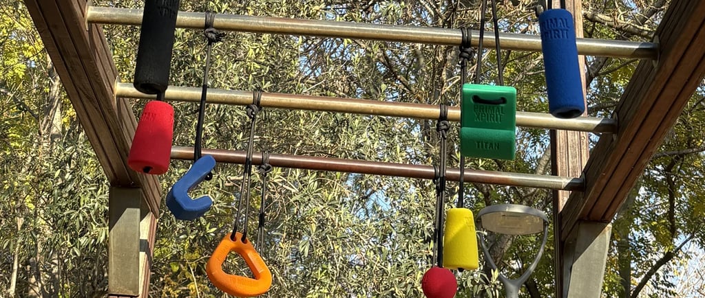 agarres ocr Primal Xpirit en una barra