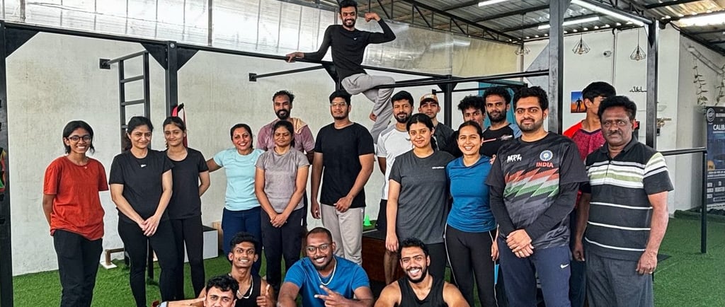 Calisthenics training in Bangalore for beginners