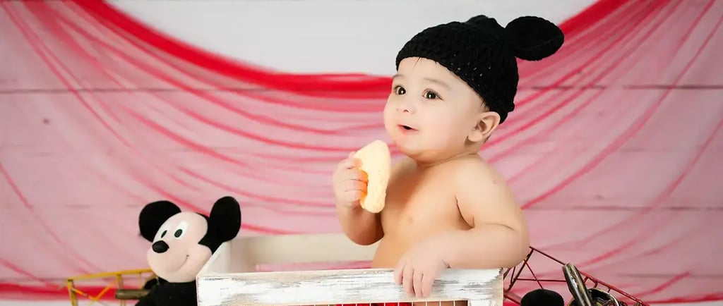 Cakesmash Photography boy mickey mouse theme