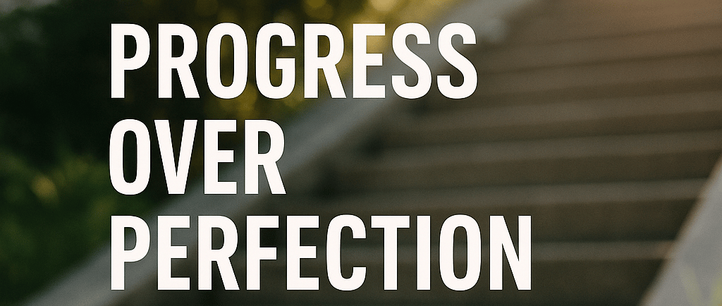 a skateboarder is riding down a concrete step