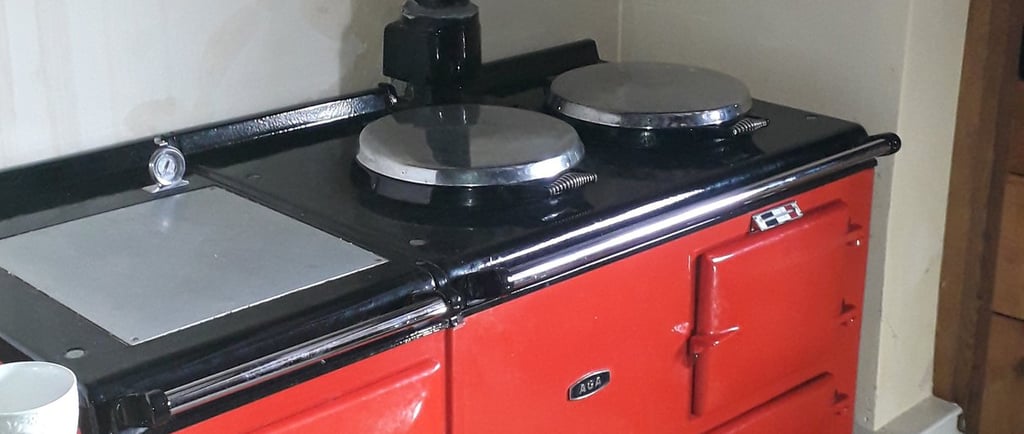 Gas Fired Aga in Weare Giffard near Bideford