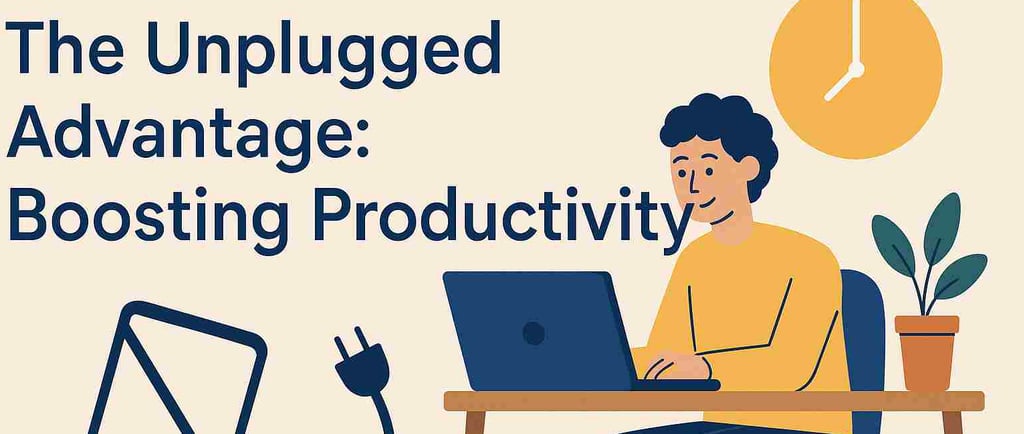 The Unplugged Advantage: Boosting Productivity