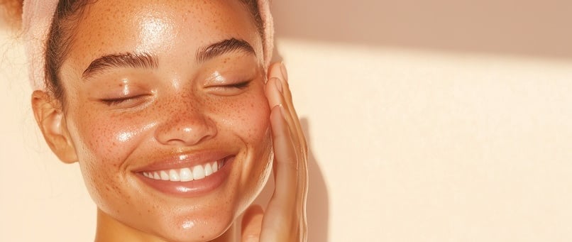 woman with health skin