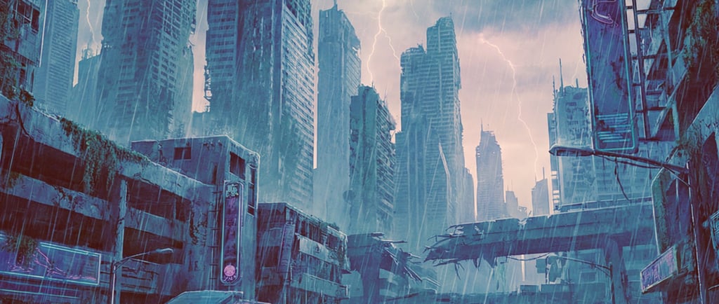 Stream Afterlight Collapse by J-ZER0 — 9 tracks of dark ambient & dystopian electronica