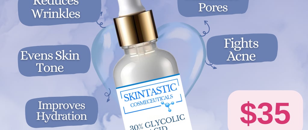 Skintastic 30% Glycolic Acid Face Peel
