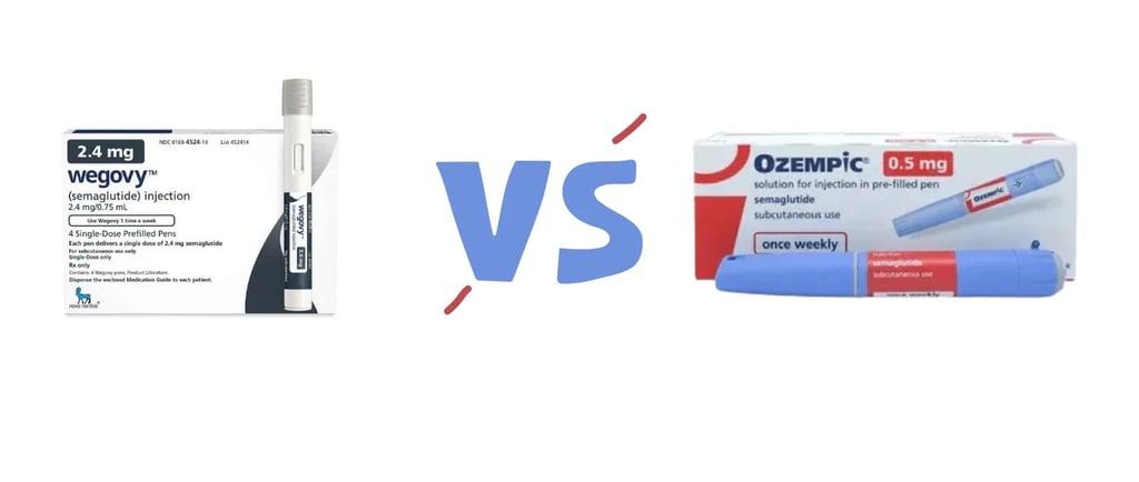 Wegovy ve Ozempic Karşılaştırması