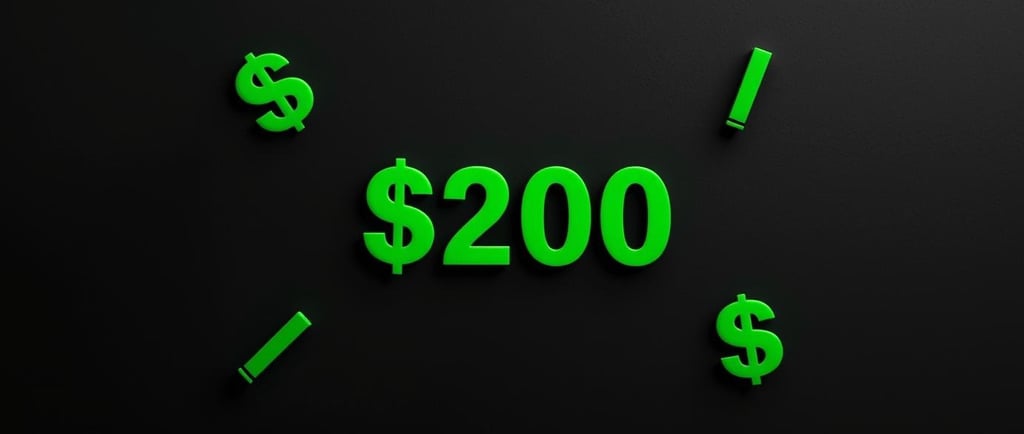 $200