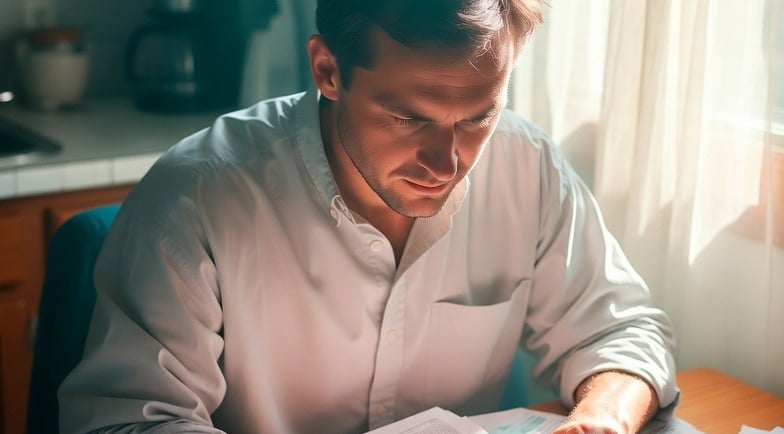 Father learning about child support jail time consequences and legal options