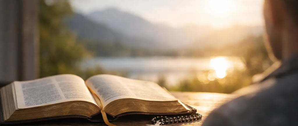 open bible with bible answers