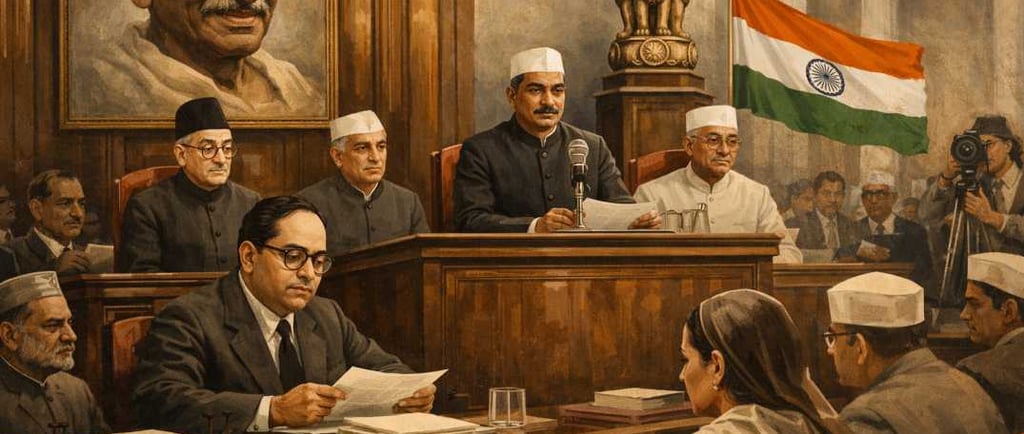 भारतीय संविधान का निर्माण M Laxmikanth हिंदी 2026