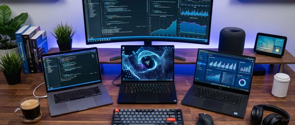 Notebooks ideais para programação, Inteligência Artificial e ciência de dados