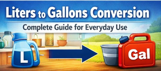 Liters to Gallons Conversion: Complete Guide for Everyday Use_simpleunitconvert